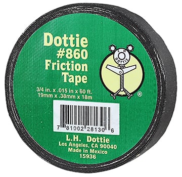 Friction Tape, 60 ft. length, 3/4 in. width