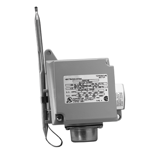 Commercial pipe tracing controls, Nema 4X, 22 amp, 15 to 140 DEG F, -9  to 60  DEG C, ambient thermostat