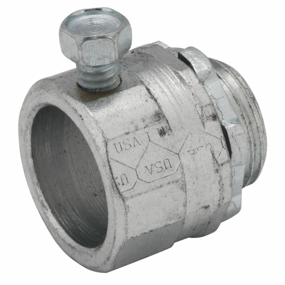 RGD/IMC Set Screw Uninsulated Connectors Steel, 3/4 In. Trade Size