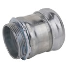 Compression Connector, Concrete Tight, Conduit Size 2-1/2 Inches, Material Steel, For use with EMT Conduit