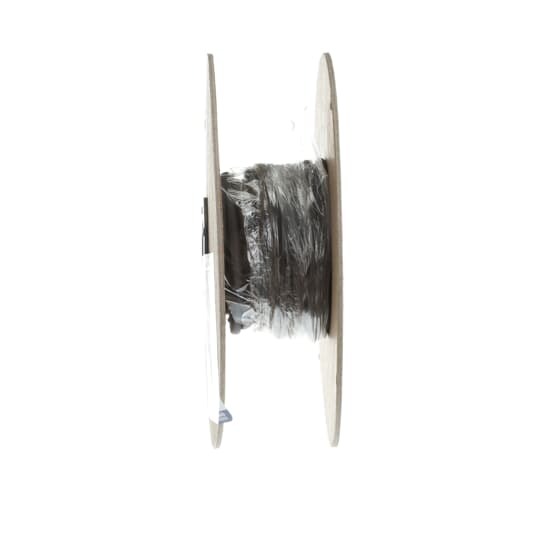 Thin-Wall Heat Shrinkable Tubing, Black Cross-Linked Polyolefin, 3/32 Inch, Shrink Ratio 2:1, Length 25-Foot Reel, Operating Temperature -55 to 135 Degrees Celsius, Non-Lined
