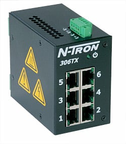 306TX Industrial Ethernet Switch with Monitoring