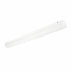 LCL lensed LED striplight, 4 ft, Lens Type: frosted acrylic diffuser, Light Output: 5411 lm, Color Temperature: 4000 K, 80 CRI, Driver type: 0-10V dimming, Voltage Rating: 120-277 V.