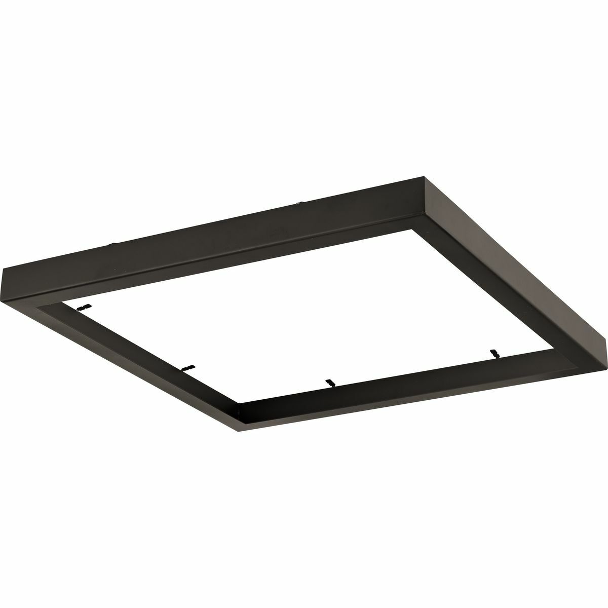 You&#x27;ll never have to sacrifice function for style with this Edgelit square trim ring. The ring is coated in a handsome antique bronze finish for a modern aesthetic. The trim ring is easy to install in both residential and commercial settings.