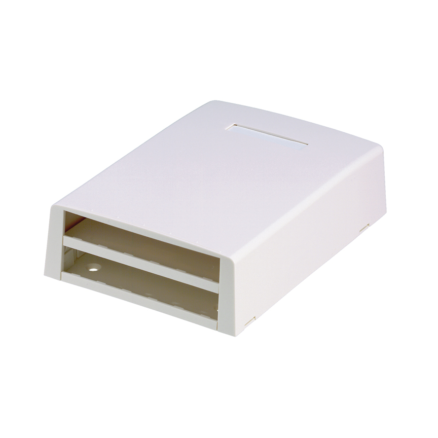 Surface Mount Box, 12 Port, Multimedia, 