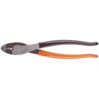 Hand Tool (Plier-Type) for Installing A, B, C, PT Non-insulated Terminals and Splices, Includes Wire Cutter