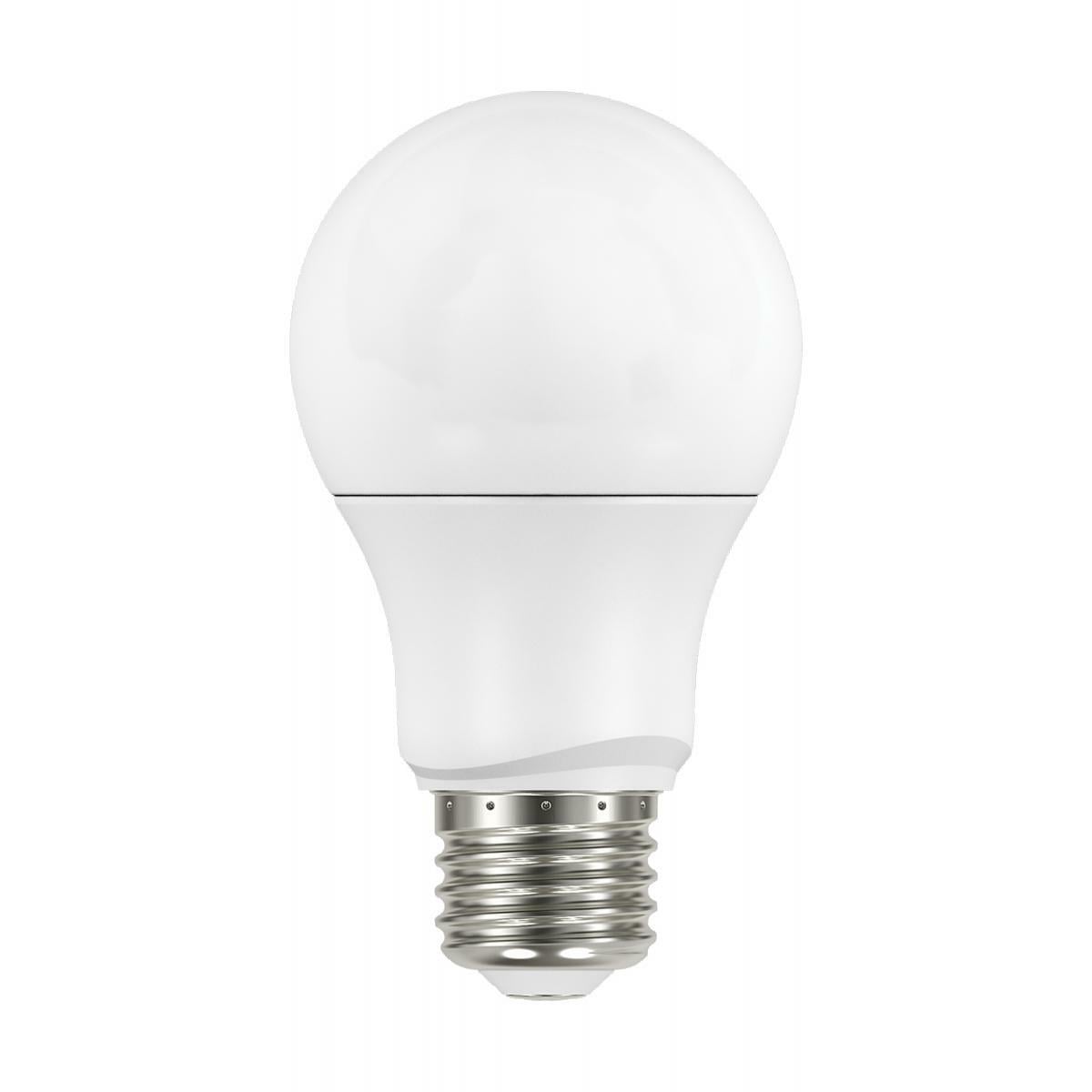9.5 Watt A19 LED - 5000K - Dimmable - Medium Base - 230 Degree Beam Angle - 4-Pack