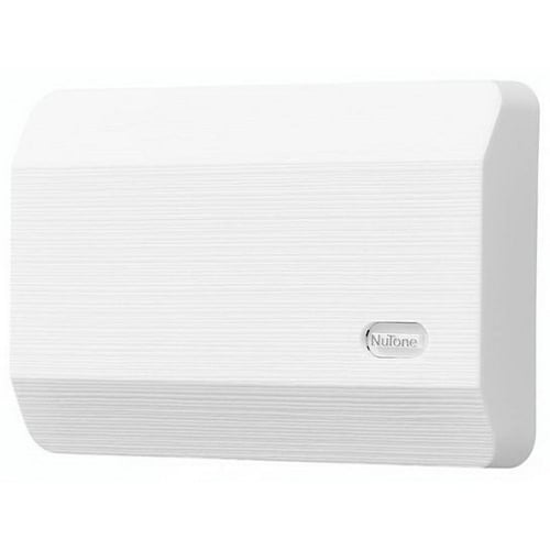 Decorative Wired Door Chime, 8-1/8-Inch w x 5-1/2-Inch h x 2-3/8-Inch d, in White