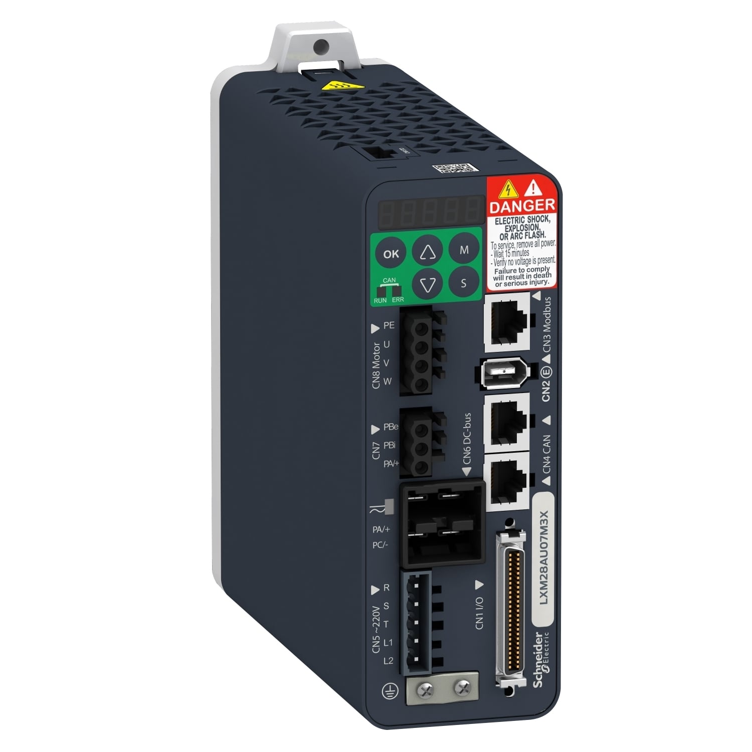 motion servo drive, Lexium 28, single and three phase, 200 to 240V, 750W