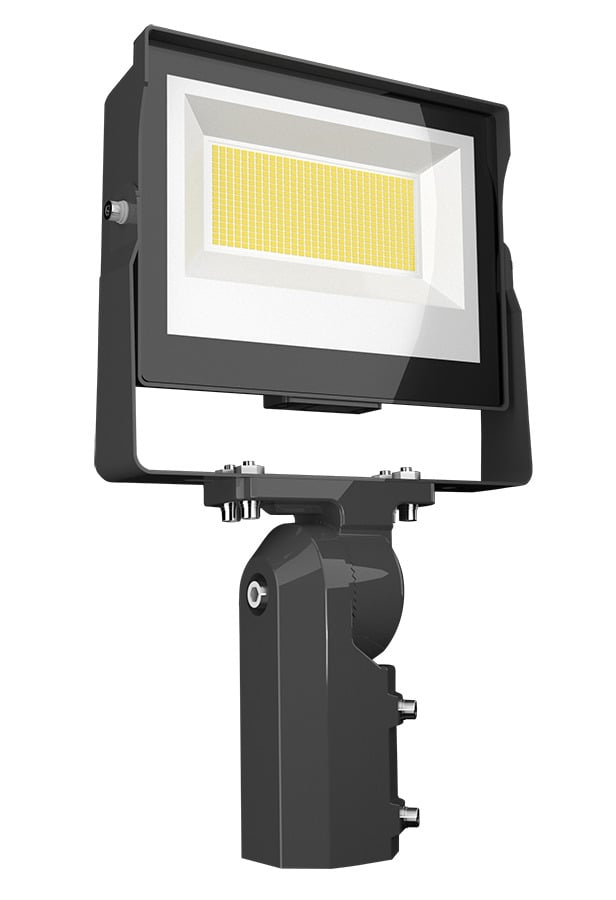 Floodlights 3891-8372 Lumens X17 Adjustable 60/50/30W Field Adjustable Cct 5000/4000/3000K Slipfitter Bronze