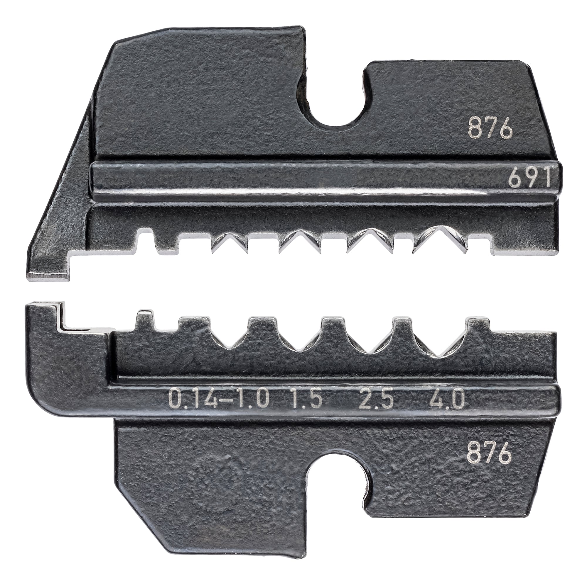 Crimping Die For Solar Cable Connectors Gesis Solar PST 40 (Wieland), Square Crimp, 2 Crimp Positions