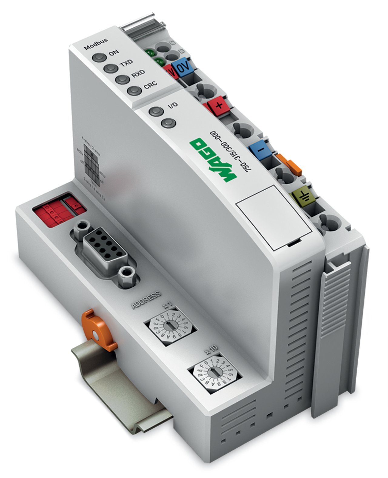 Fieldbus Coupler MODBUS; RS-485; 115,2 kBd