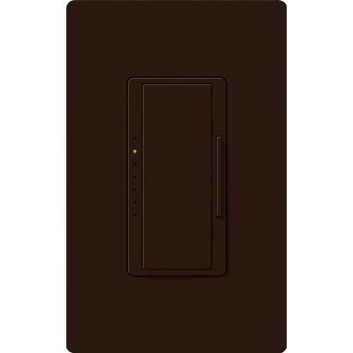RadioRA 2 Dimmer, Incandescent/Halogen, Magnetic Low-Voltage, Multi-location/single-pole, 120V/1000W in brown
