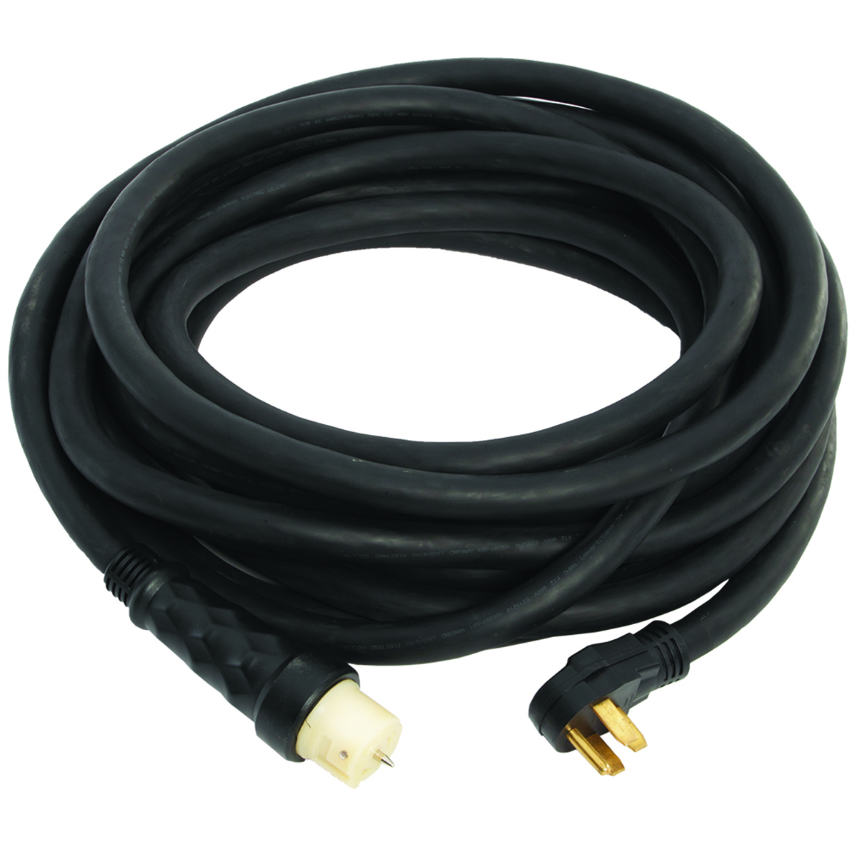 6390 50 ft. 50 Amp generator cord with NEMA 1450 male and locking CS6364 female