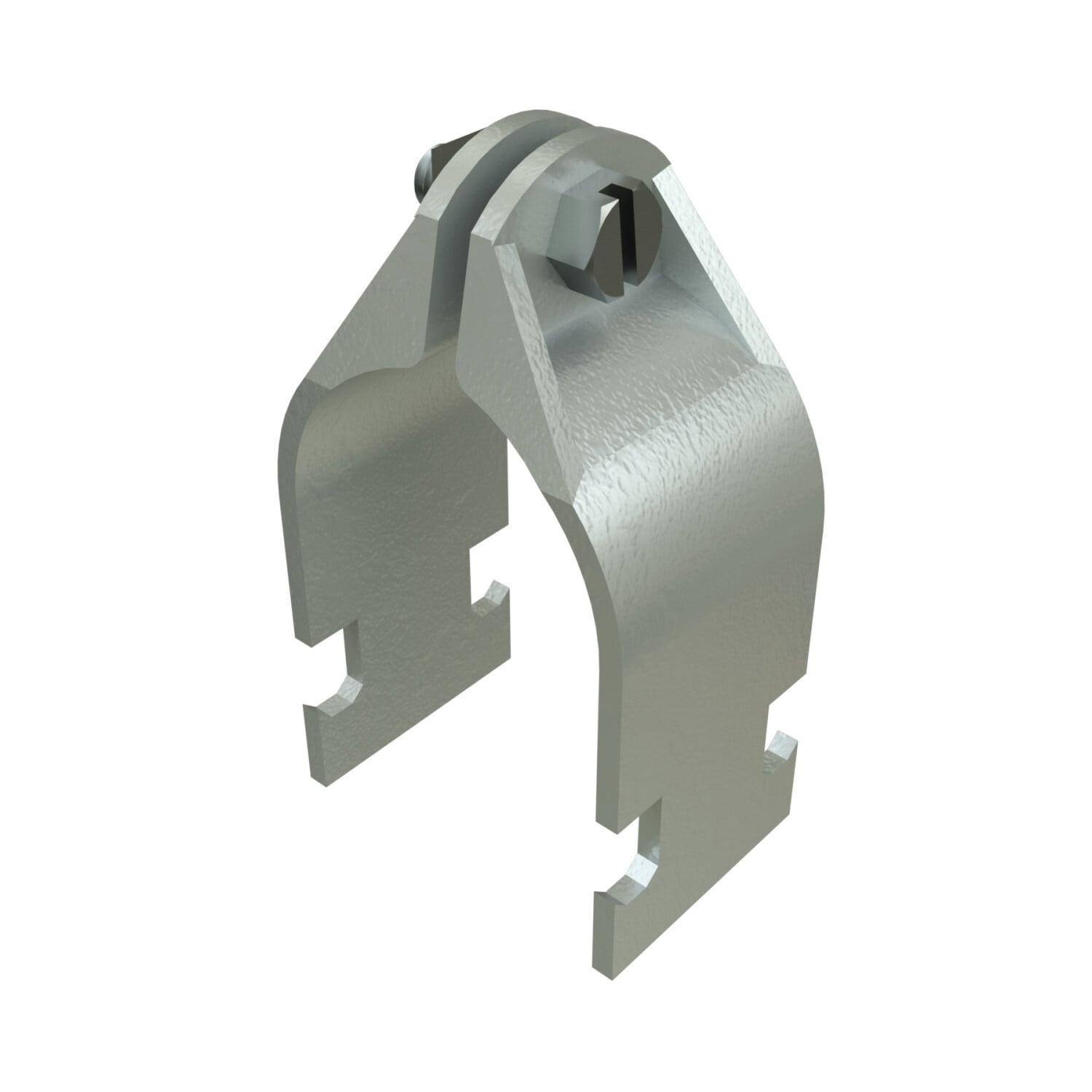 UNISTRUT UNIVERSAL CLAMP, 2", 1-1/4"x 3.55"x 2.48", HG