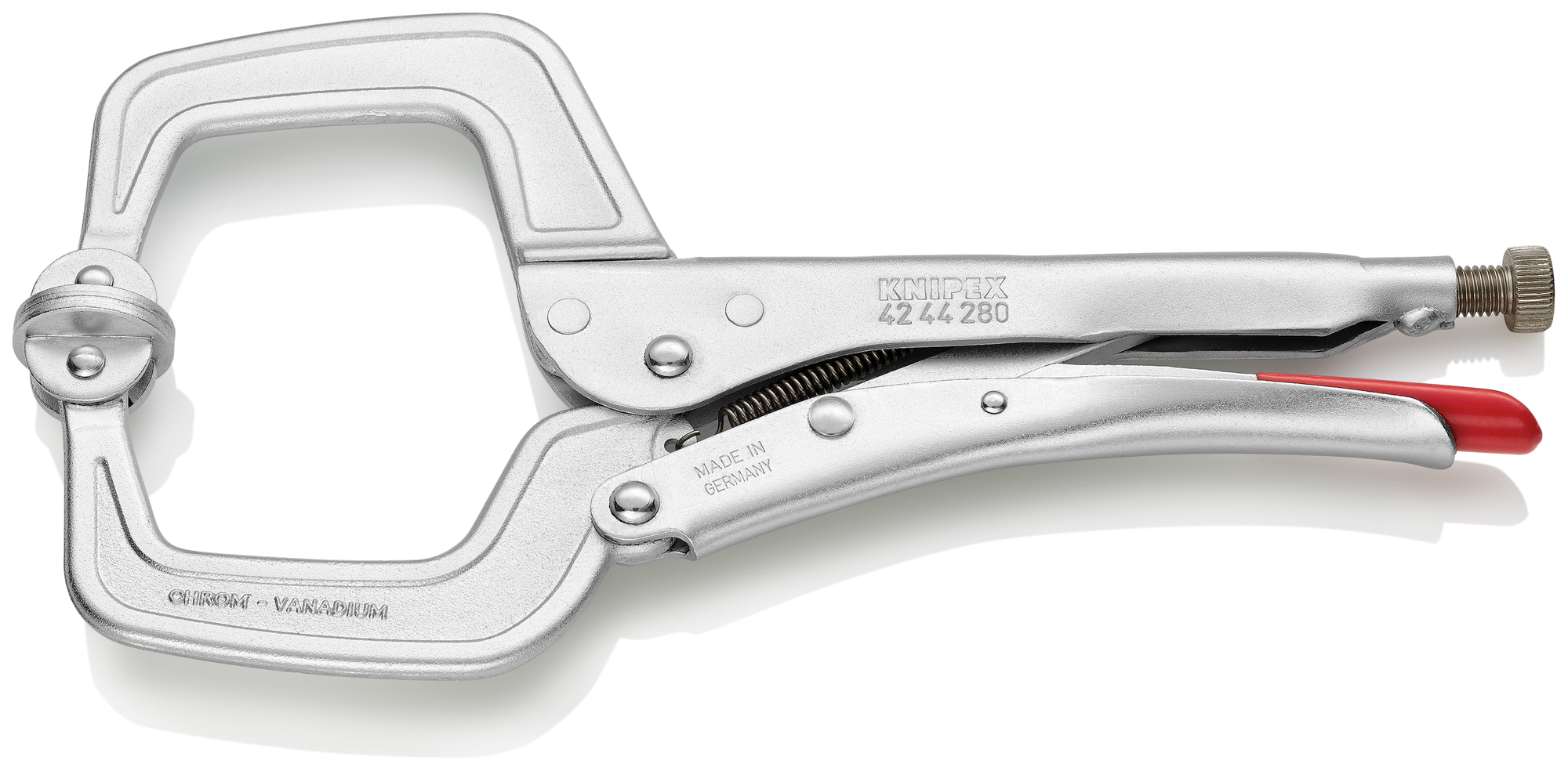 Locking Welding Grip Pliers, 11 in., Bare Handles