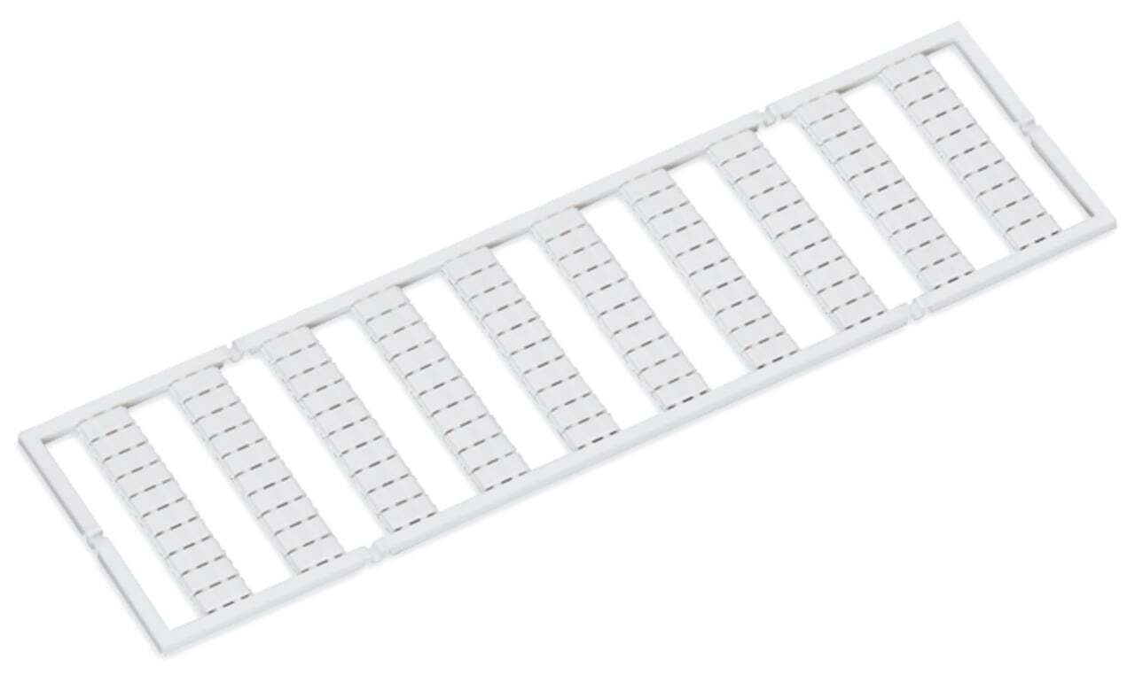 WMB marking card; as card; MARKED; 21 ... 30 (10x); not stretchable; Horizontal marking; snap-on type; white