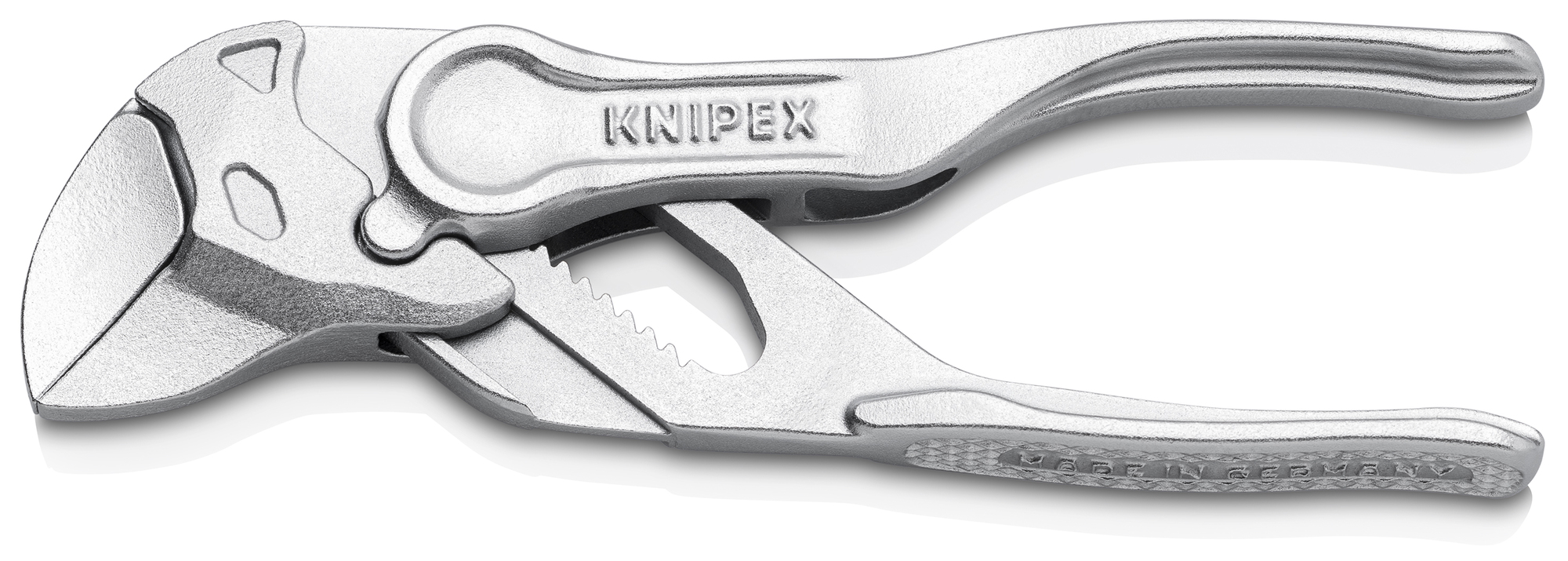 Pliers Wrench XS, 4 in., Bare Handles, Embossed, Bulk