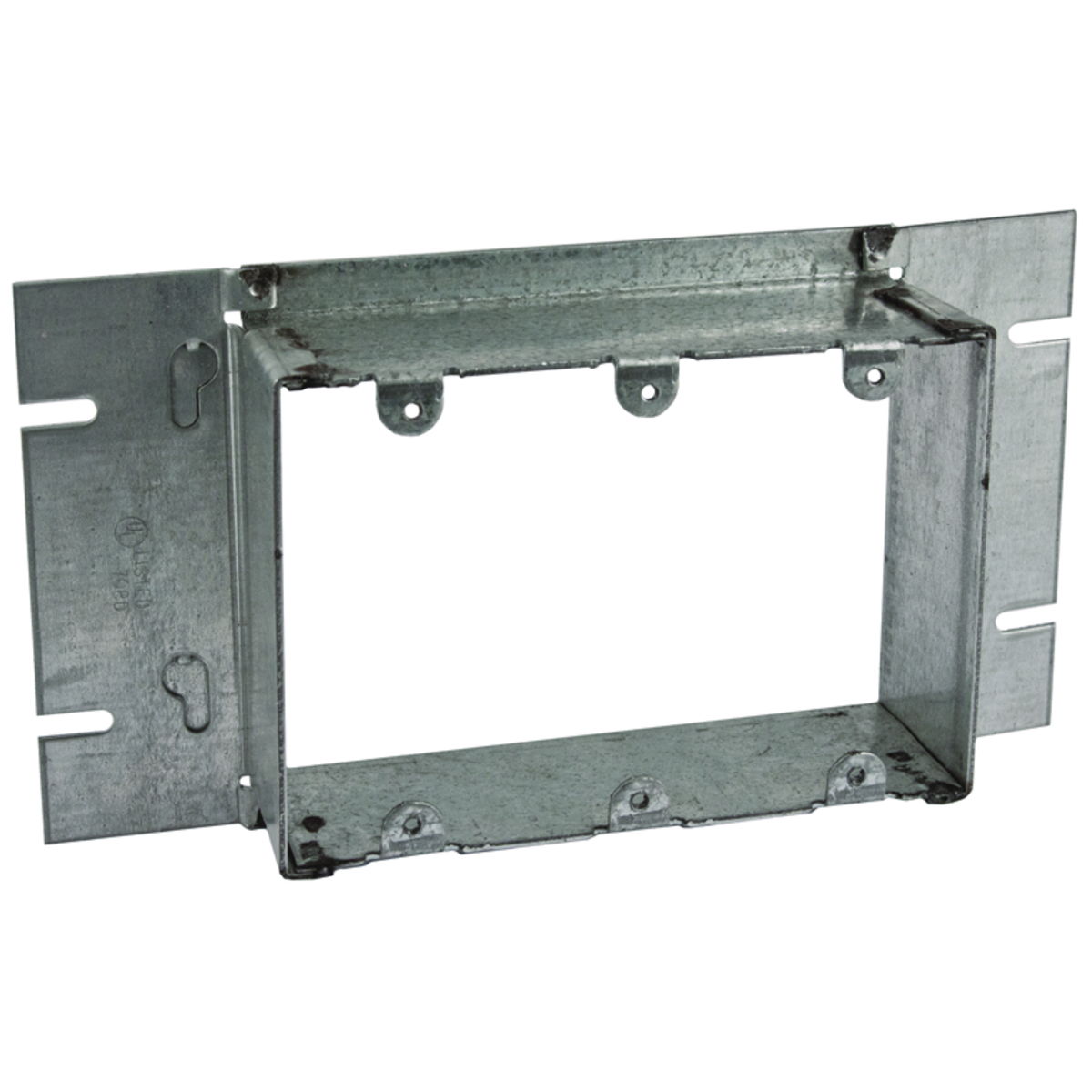 Device Covers for Gang Boxes, 3-Gang, 8-7/8 In. Width, 1-1/2 In. Raised