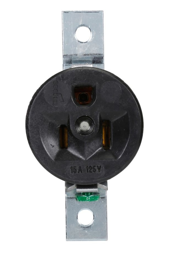 CC55 Replacement Receptacle Box Cover, Non-Metallic