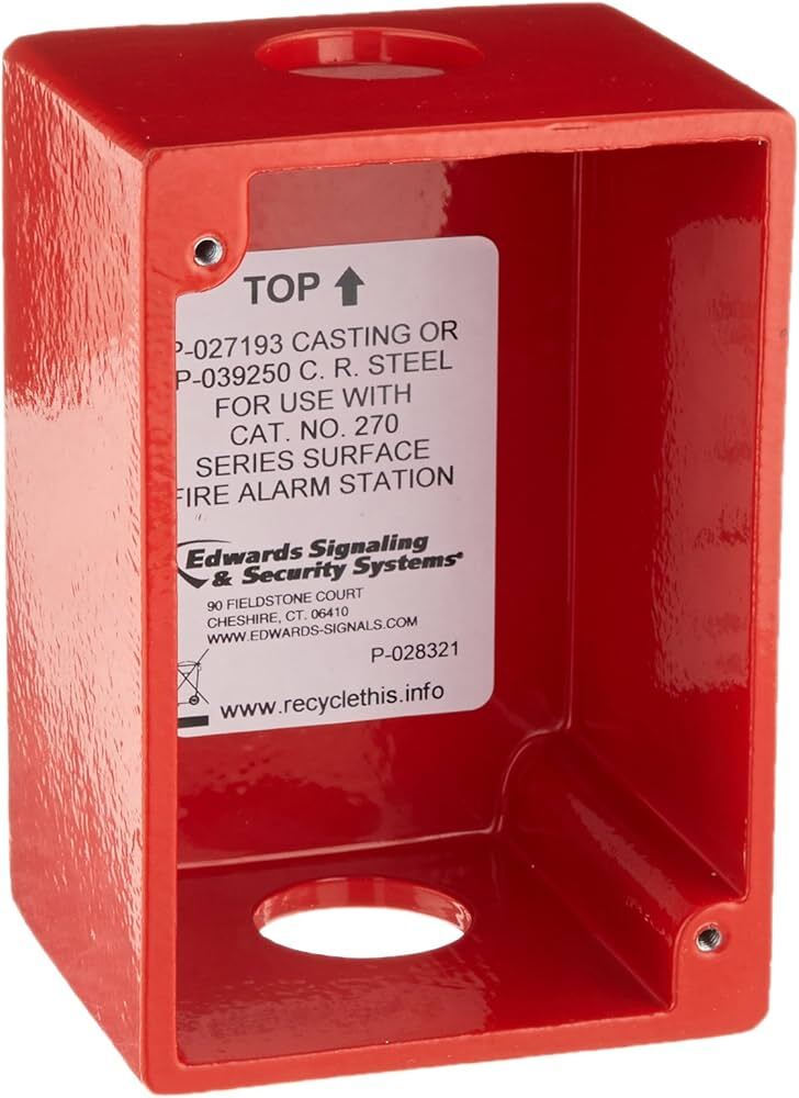 270 Series Cast Back Box for Fire Alarm
