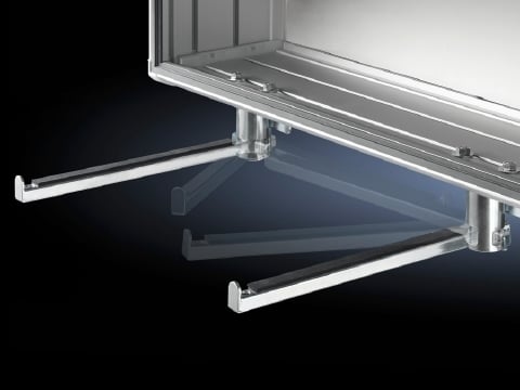 6514200 Swivel Utility Bar, For Use With Standard Keyboards During Programming and Servicing Work, Sheet Steel