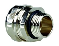 Nickel plated brass ISO connector M16