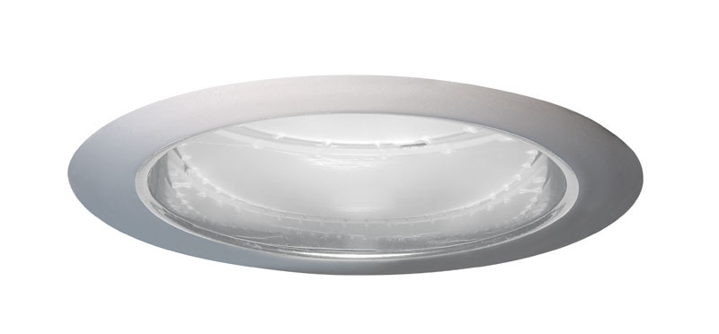 Juno 5-inch Downlight Trim, Wheat Haze Cone with White Trim Ring