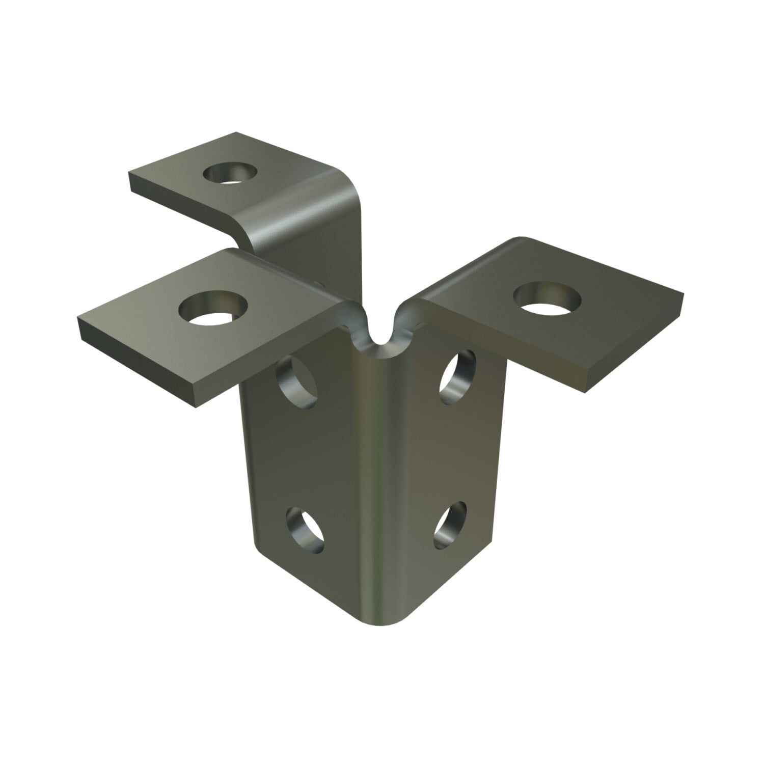 UNISTRUT FITTING, 5-13/32"x 3-7/8"x 3-1/2", EG