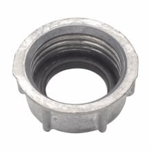 Eaton Crouse-Hinds series throat bushing, Rigid/IMC, Non-insulated, Zinc die cast, Threaded, 1"