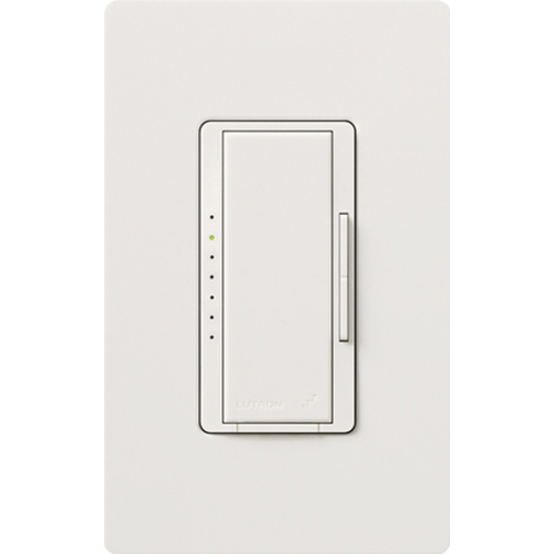 Maestro Wireless Dimmer, Incandescent/Halogen, Magnetic Low-Voltage, Multi-location/single-pole, 120V/600W/VA in white
