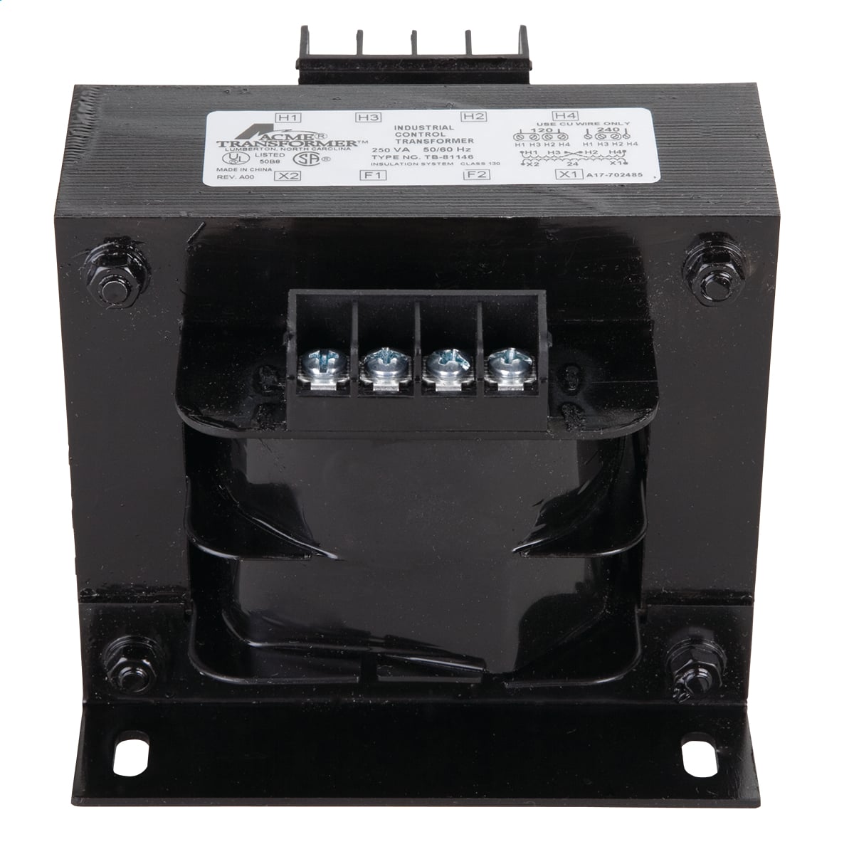 Legacy Industrial Control Transformer - Open Core & Coil, 120 X 240 - 12/24V, 50VA