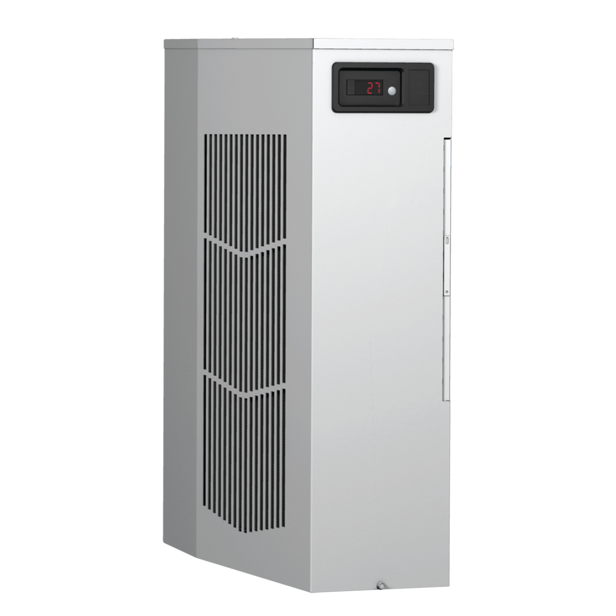 SpectraCool Narrow Indoor/Outdoor AC without Heat, 4000BTU 230V, Lt Gray, Steel