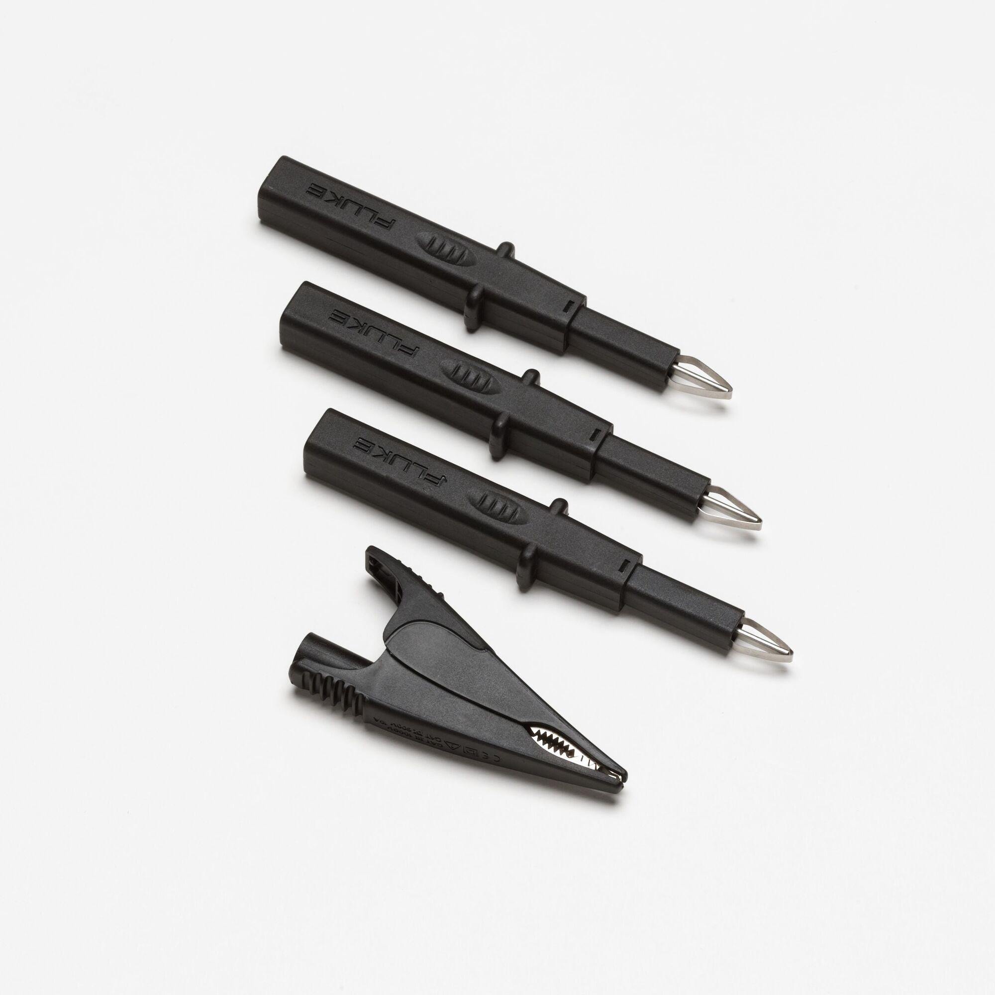 Set includes three Flexible Socket Probes and a Large Alligator Clip