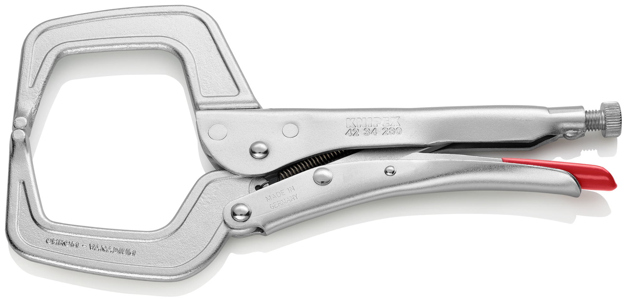 Grip Welding Grip Pliers, 11 in., Bare Handles