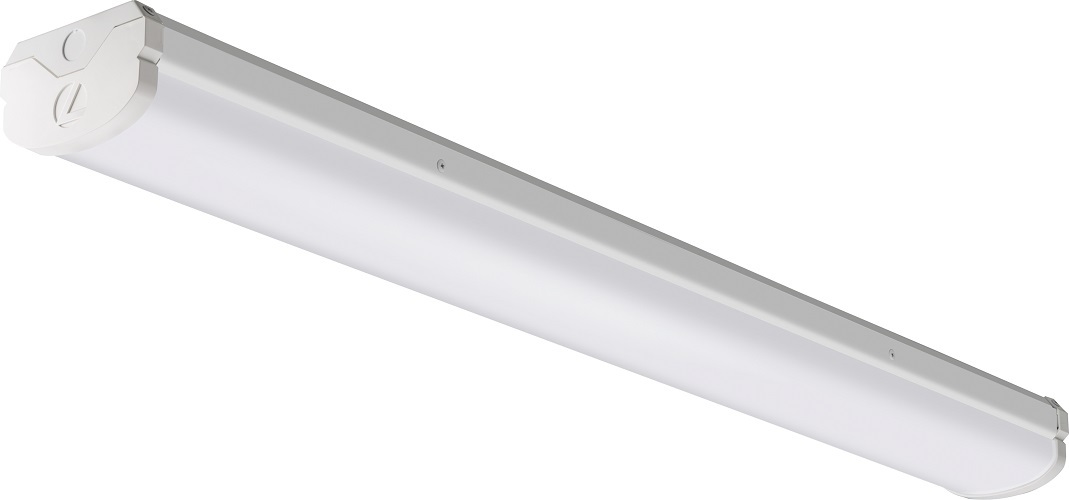 4' LED Wraparound, Nominal 10,000 lumens, Acrylic diffuser, linear prismatic lens, Generic dimming driver (0-10v), dims to 10pct, 80+ CRI, 4000K, SKU - 2526LP