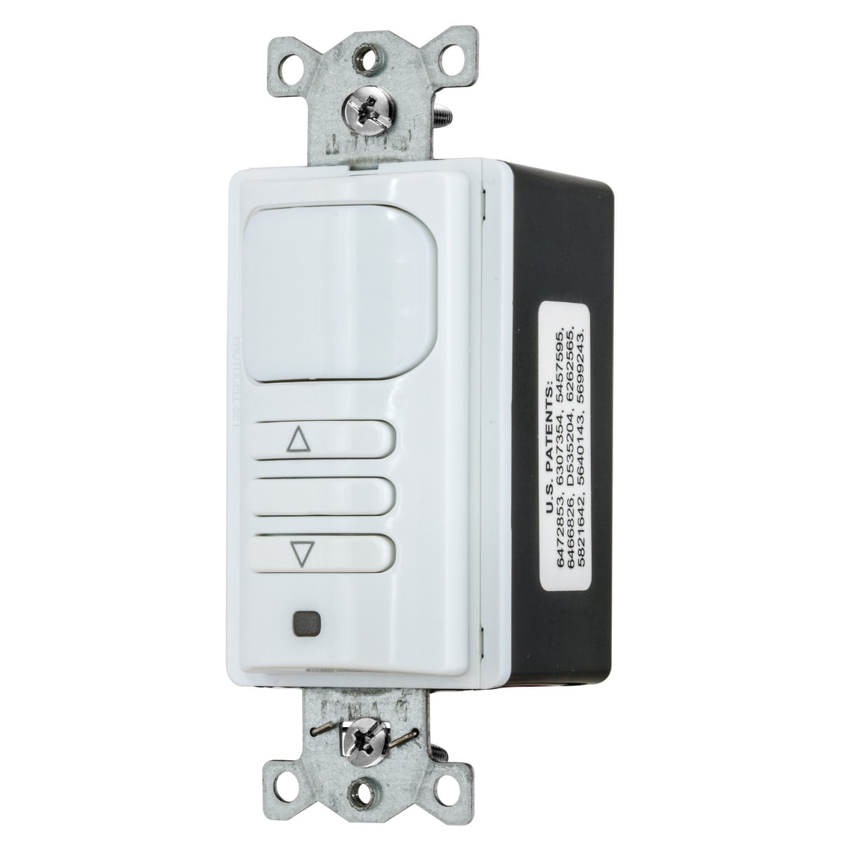 Switches and Lighting Control, OccupancySensors, Passive Infrared, Dimming Wall Switch, 1-Relay, 120/277VAC,White