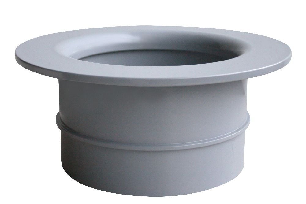 EB80 8" PVC MLD END BELL GREY SOCKET MLD SCEPTER