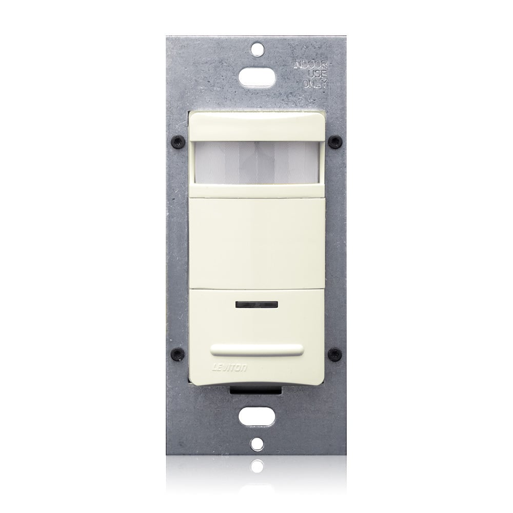 Decora Wall Switch Occupancy Sensor (120/277V rating), Light Almond