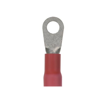Ring Terminal, large wire, vinyl insulat