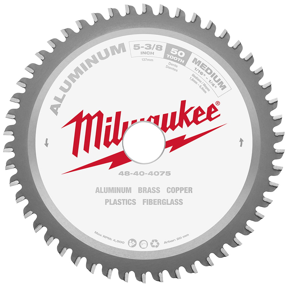 5-3/8 in. 50T Non-Ferrous Metal Circular Saw Blade