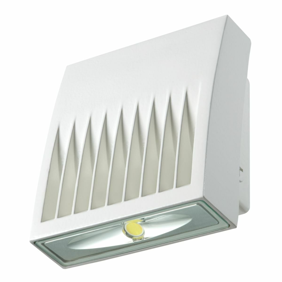 Crosstour LED, Small Door ,18W, Wall/Surface Mount, Bright White 5000K, Summit White, Photocontrol 120V