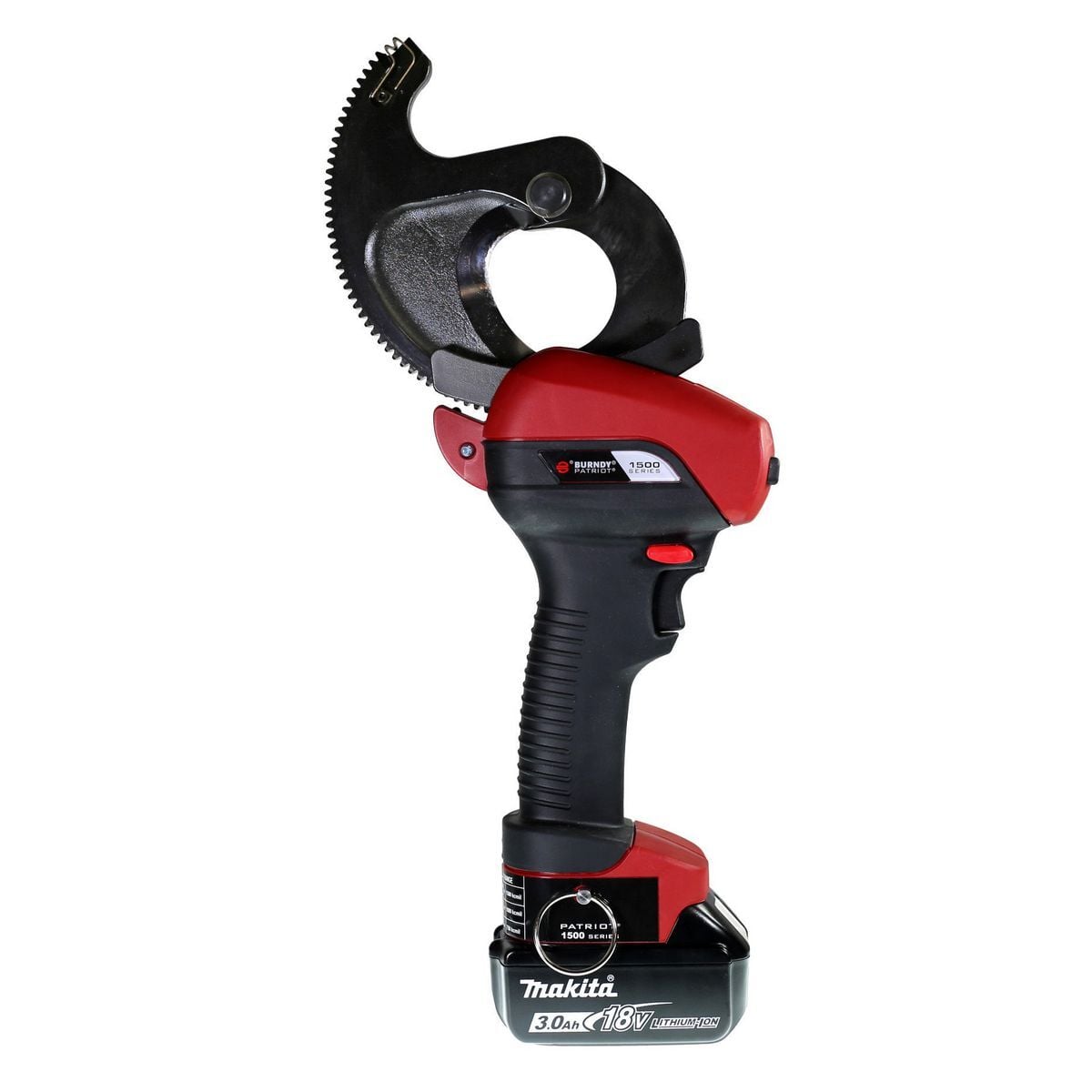 PATCUT1500 Battery Cutter for CU/AL, 3Ah Li-ion, AC, Hard Case.