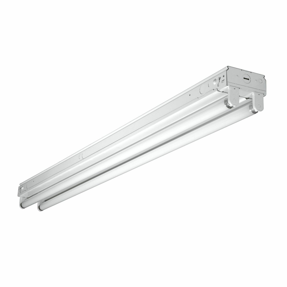 2 Lamp, 2' Standard Strip, 120-277V CEE Listed Electronic Ballast, T8, Flip-up Sockets