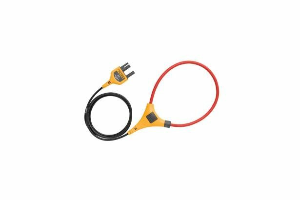 Unprecedented measurement flexibility. Be ready for anything. The Fluke iFlex flexible current probes expand the measurement range of the select Fluke meters to 2500 A ac while providing the ultimate measurement flexibility. The iFlex probes connect directly to the meter, displaying current measurements without error prone scaling factors. The 1.8 m (6 ft) cord allows separation between the measurement location and the clamp meter making it easier to view the display. The large loop size and thin cross section allow measurement of awkward sized conductors and improved wire access in crowded spaces. 45 cm (18 in) size.