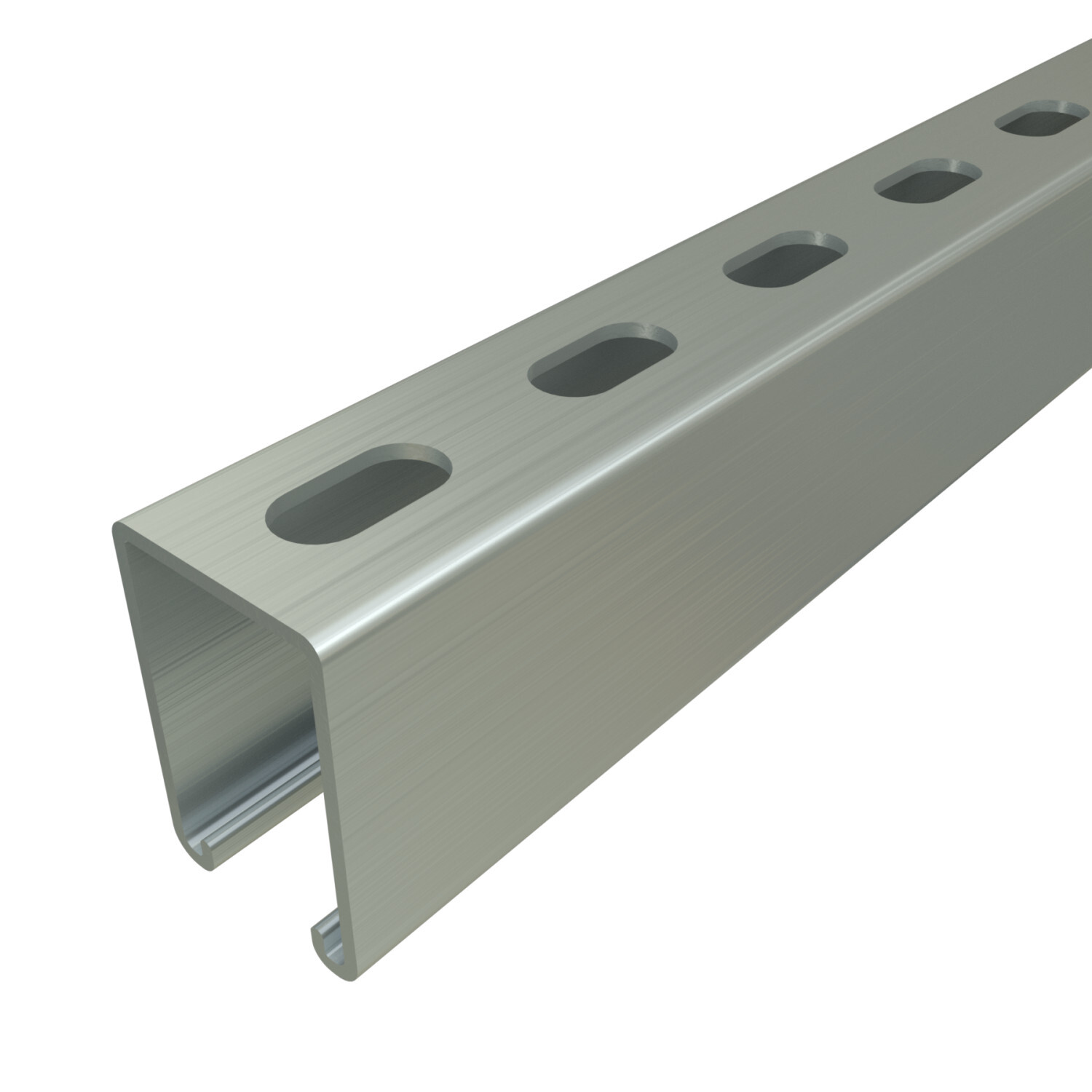 UNISTRUT CHANNEL, 12ga, 1-5/8"x 2-7/16", T-SLOTS, HG