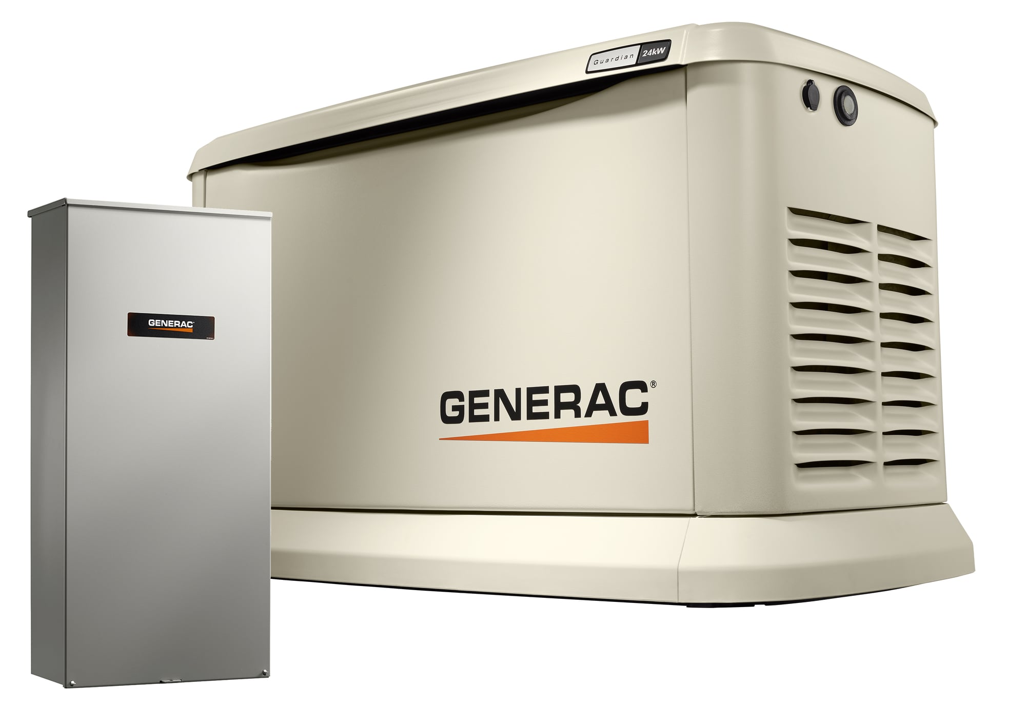7210 Guardian 24kW Home Standby Generator with Whole House Transfer Switch Wi-Fi Enabled