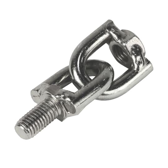 Hanger, Swivel Joint, Bolt Size 3/8-16 Inch, Length 2-3/4 Inches