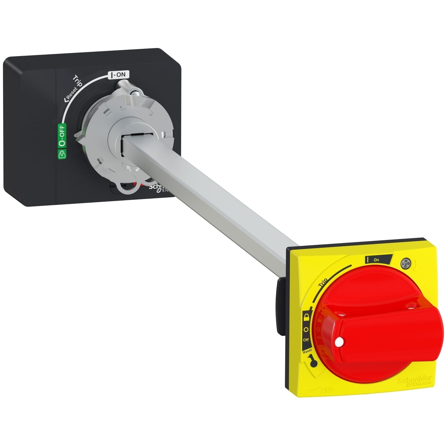 TeSys Deca - extended rotary handle red - IP54