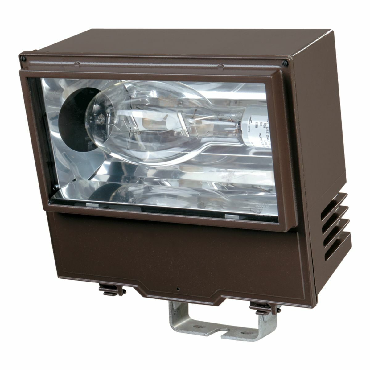 Warrior Floodlight 400W MP Multi-Tap Trunnion w/Lamp Bronze